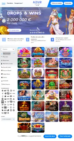 l'application et interface DOLLY CASINO