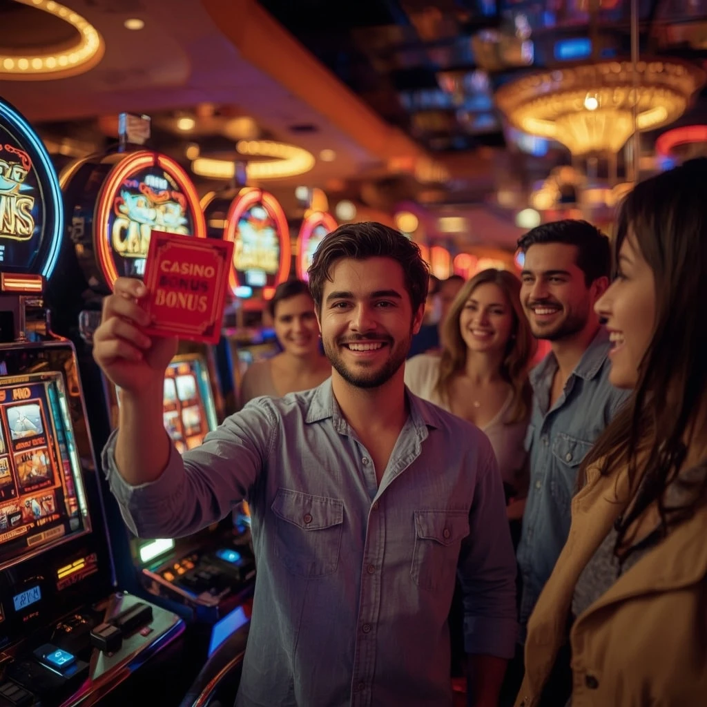 une personne tenant un bonus de Dolly Casino