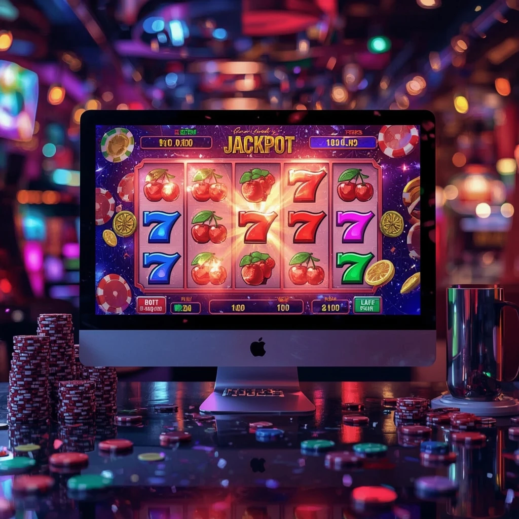 slots sur le moniteur DOLLY CASINO