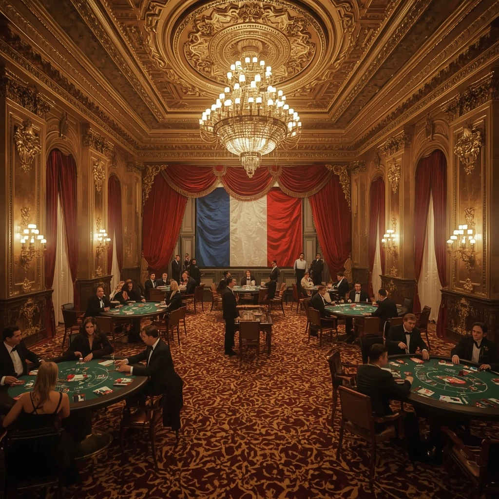 Le casino et le drapeau français DOLLY CASINO